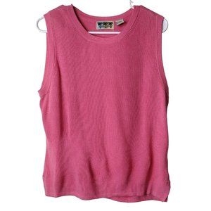 Palm Grove Sweater Womens Large Sleeveless